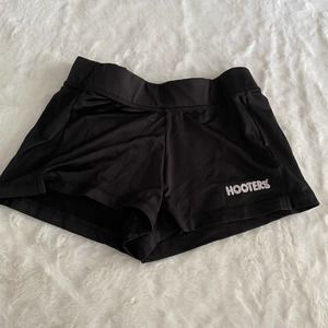 hooters black shorts size extra small XS